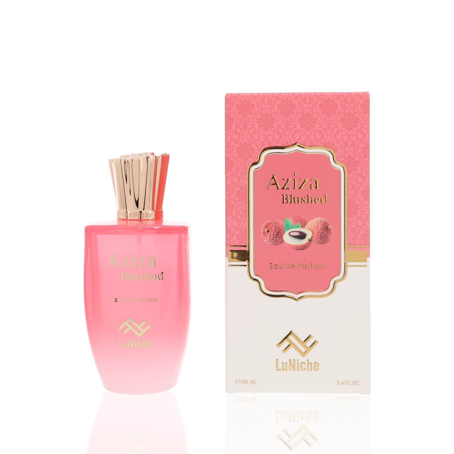Luniche Aziza Blushed Eau De Parfum Fragrance Boxed