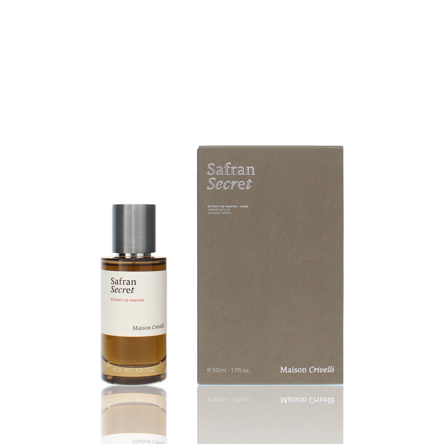 Maison Crivelli Safran Secret Extrait De Parfum Fragrance Boxed