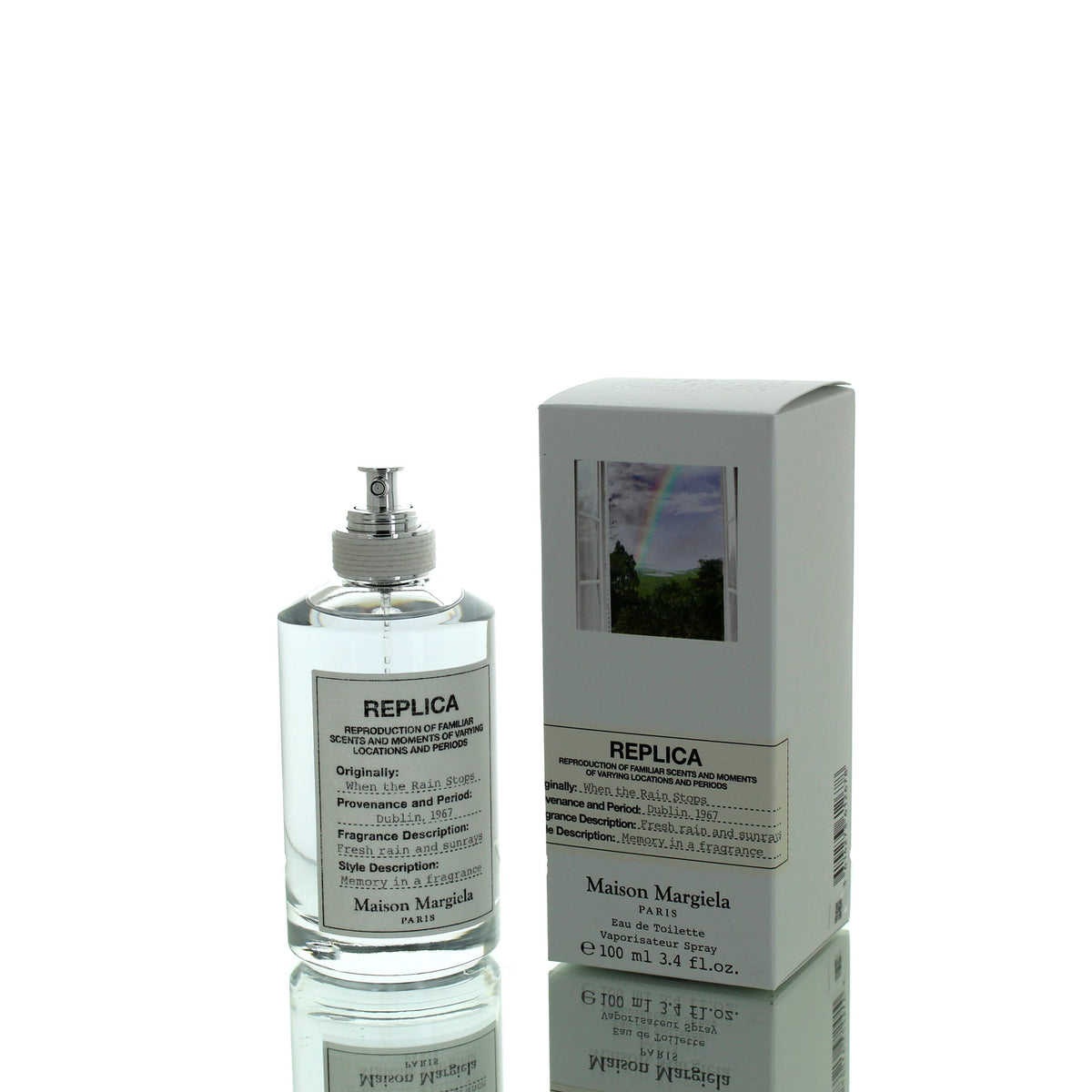 Maison Martin Margiela When the Rain Stops For Woman Eau De Toilette Perfume Boxed