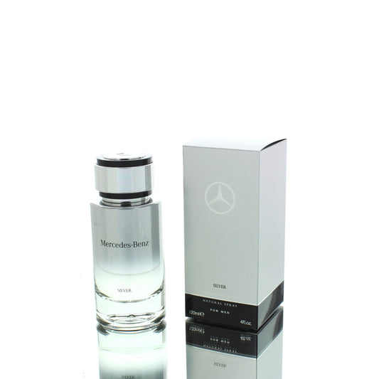 Mercedes Benz Silver For Man Eau De Toilette Perfume Boxed