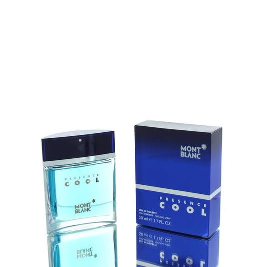 Mont Blanc Presence Cool For Man Eau De Toilette Perfume Boxed