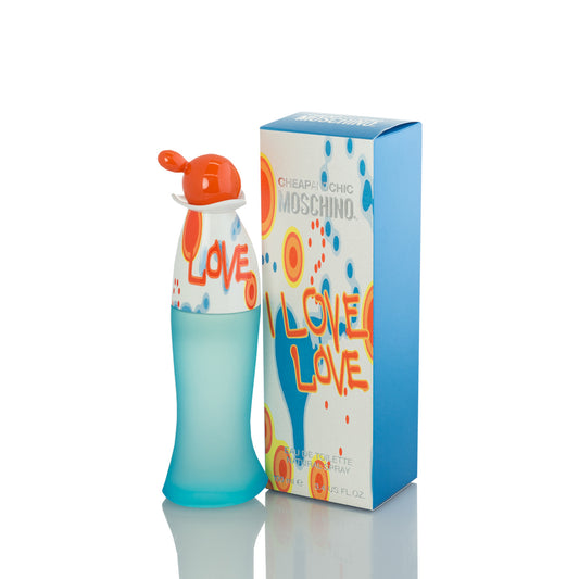 Moschino I Love Love For Woman Eau De Toilette Perfume Boxed