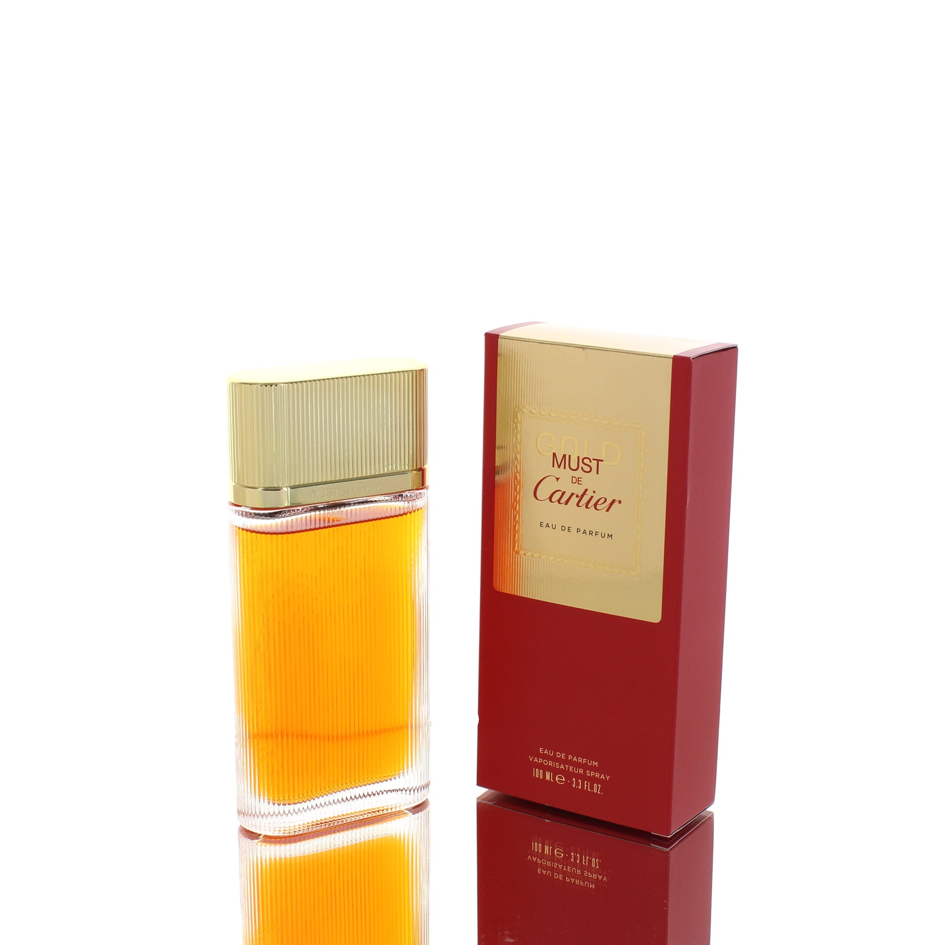 Cartier Must De Cartier Eau De Parfum Gold For Woman Eau De Parfum Perfume Boxed