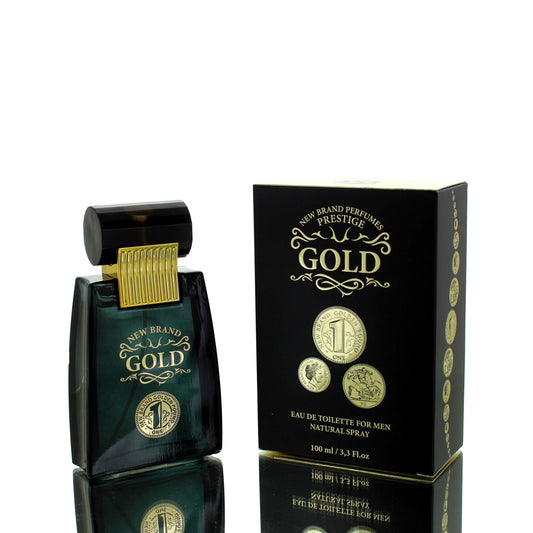 New Brand Gold For Man Eau De Toilette Perfume Boxed