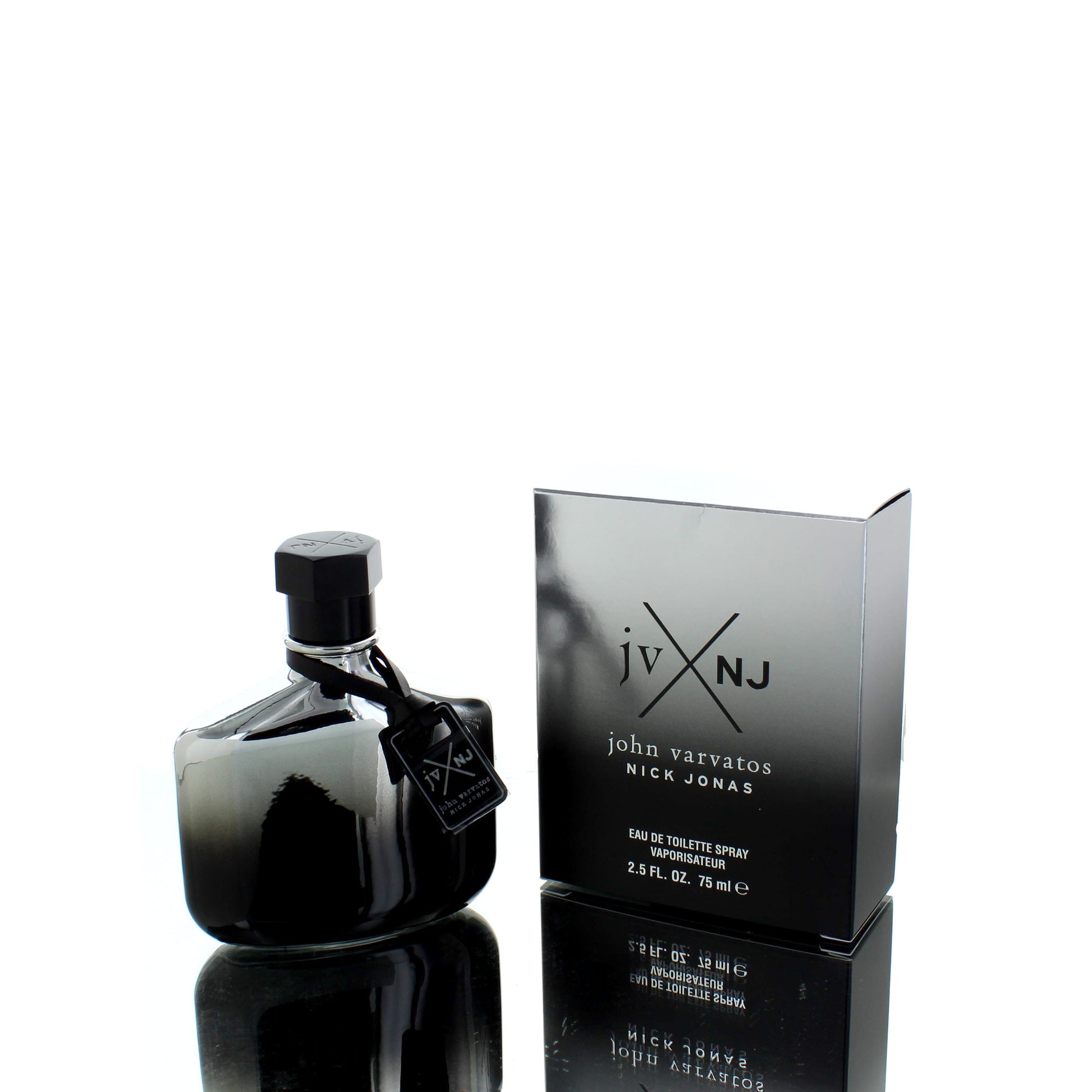John Varvatos Nick Jonas The Silver Edition For Man Eau De Toilette Perfume Boxed