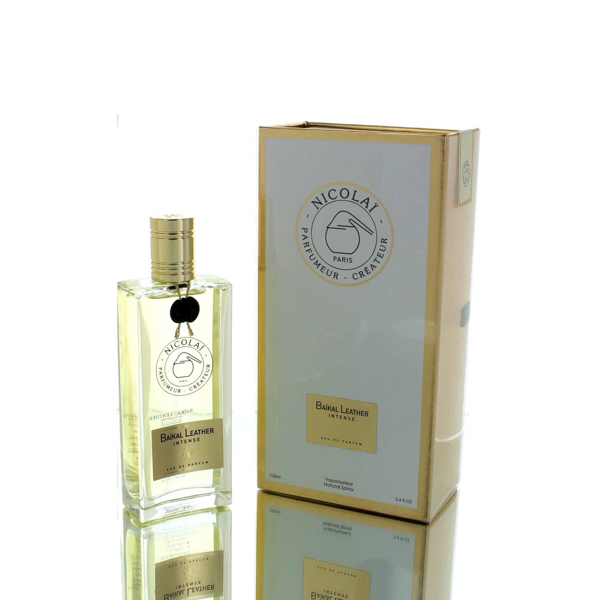 Parfums De Nicolai Baikal Leather Intense For Man/Woman Eau De Parfum Perfume Boxed