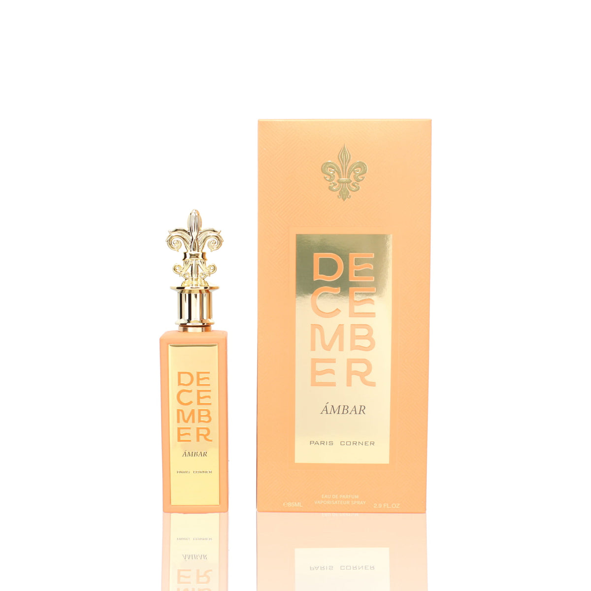 Paris Corner December Ambar Eau De Parfum Fragrance Boxed