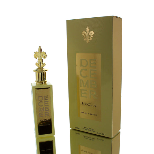 Paris Corner December Vanilla For Man/Woman Eau De Parfum Perfume Boxed