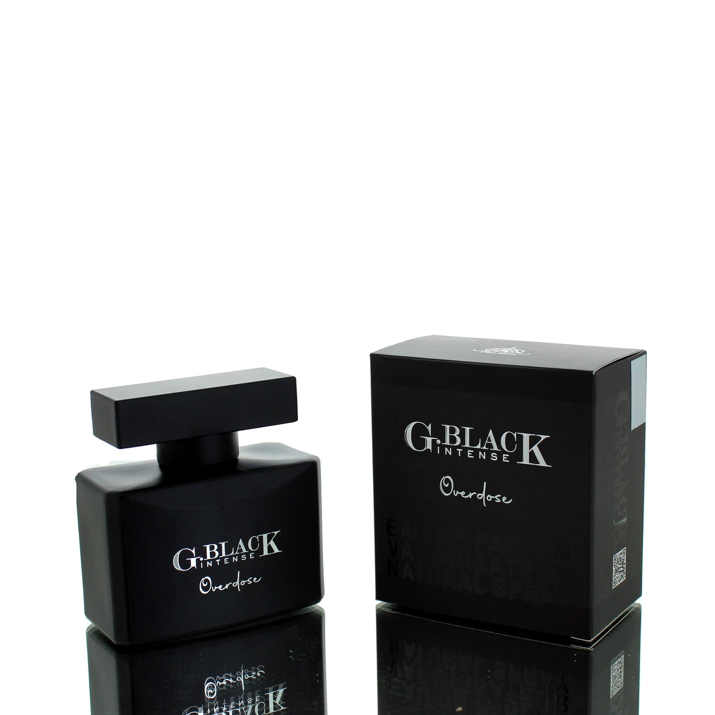Paris Corner G Black Intense Overdose For Man Eau De Parfum Perfume Boxed