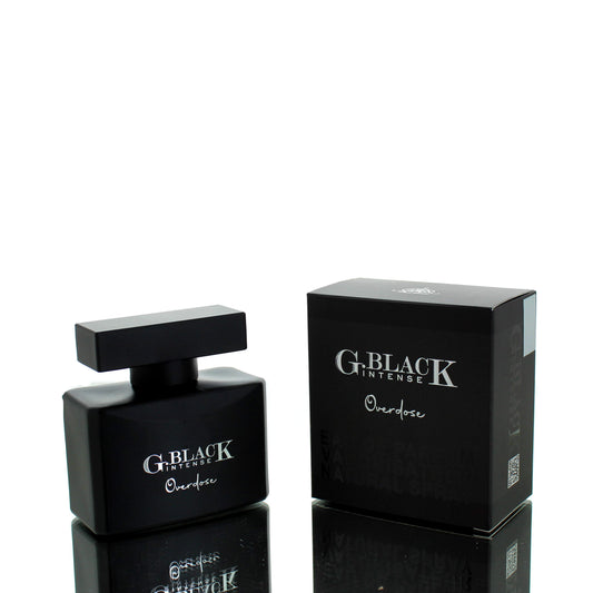 Paris Corner G Black Intense Overdose For Man Eau De Parfum Perfume Boxed