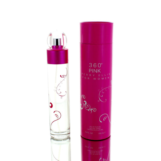 360 Pink by Perry Ellis For Woman Eau De Parfum Perfume Boxed