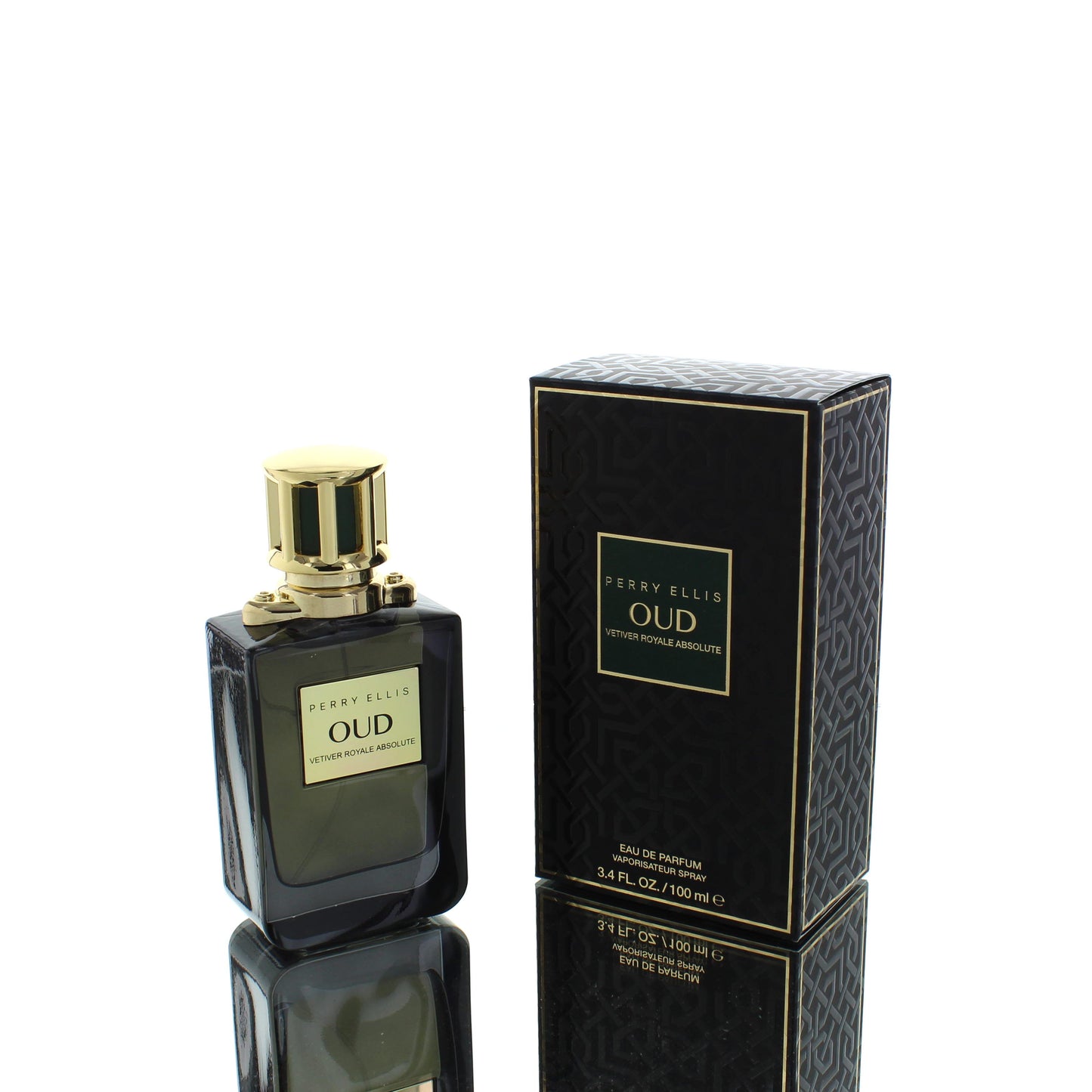 Perry Ellis Oud Vetiver Royal Absolute For Man Eau De Parfum Perfume Boxed