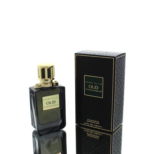 Perry Ellis Oud Vetiver Royal Absolute For Man Eau De Parfum Perfume Boxed
