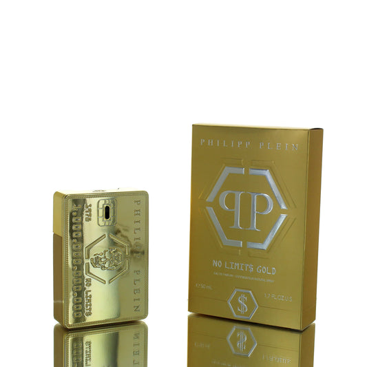 Philipp Plein No Limits Gold For Man Eau De Parfum Perfume Boxed
