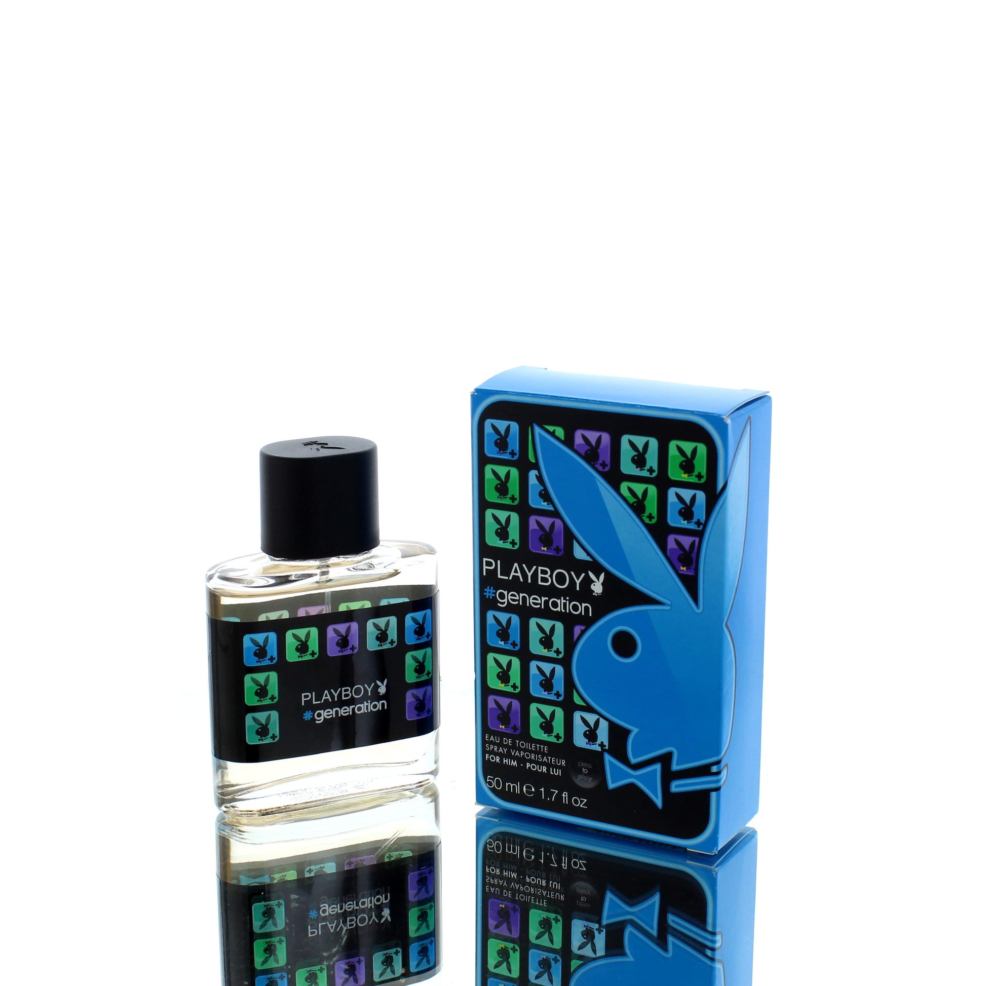 Playboy Generation (Premier Formulation) Him For Man Eau De Toilette Perfume Boxed