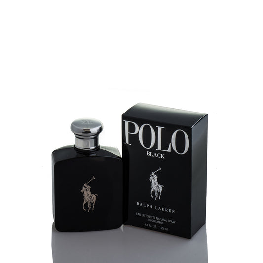 Ralph Lauren Polo Black For Man Eau De Toilette Perfume Boxed