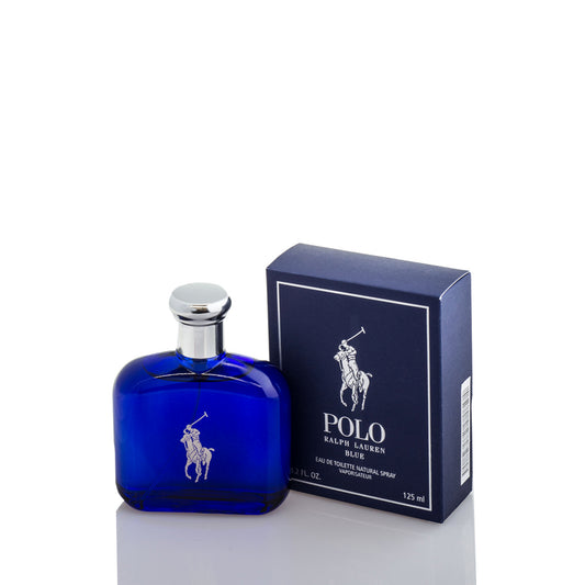 Ralph Lauren Polo Blue For Man Eau De Toilette Perfume Boxed
