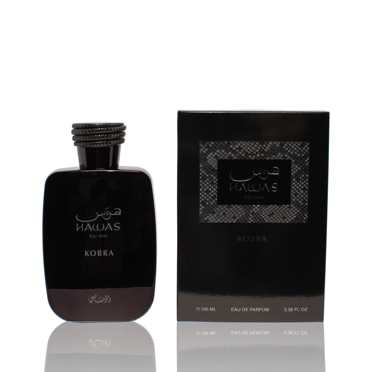 Rasasi Hawas Kobra Eau De Parfum Fragrance Boxed
