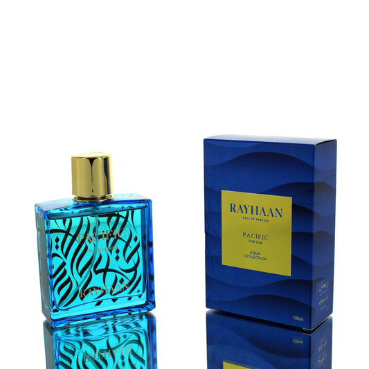 Rayhaan Pacific (Aqua Collection) For Man Eau De Parfum Perfume Boxed