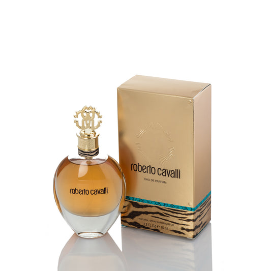 Roberto Cavalli New (Gold) For Woman Eau De Parfum Perfume Boxed