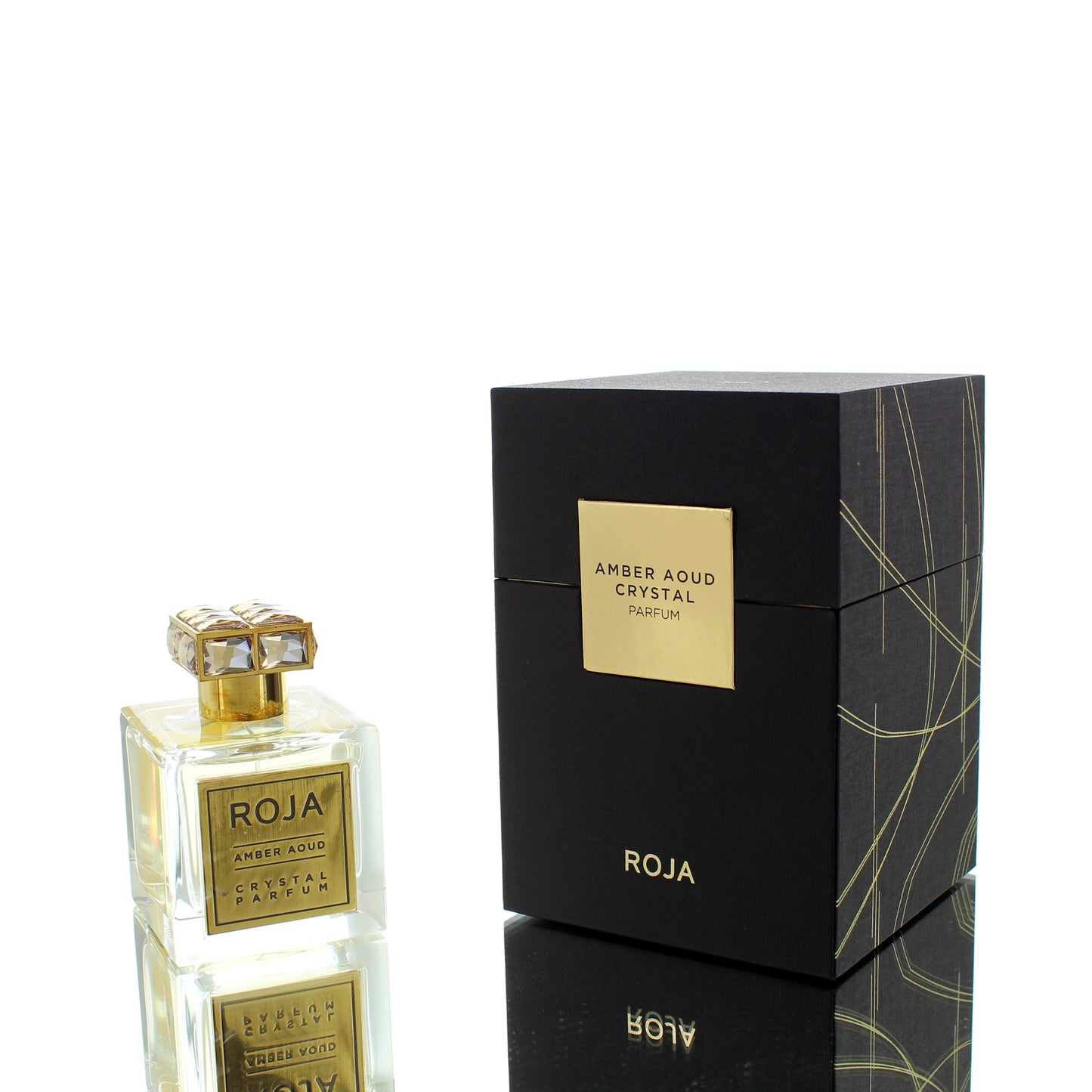 Roja Amber Aoud Crystal Edition For Man/Woman Parfum Perfume Boxed