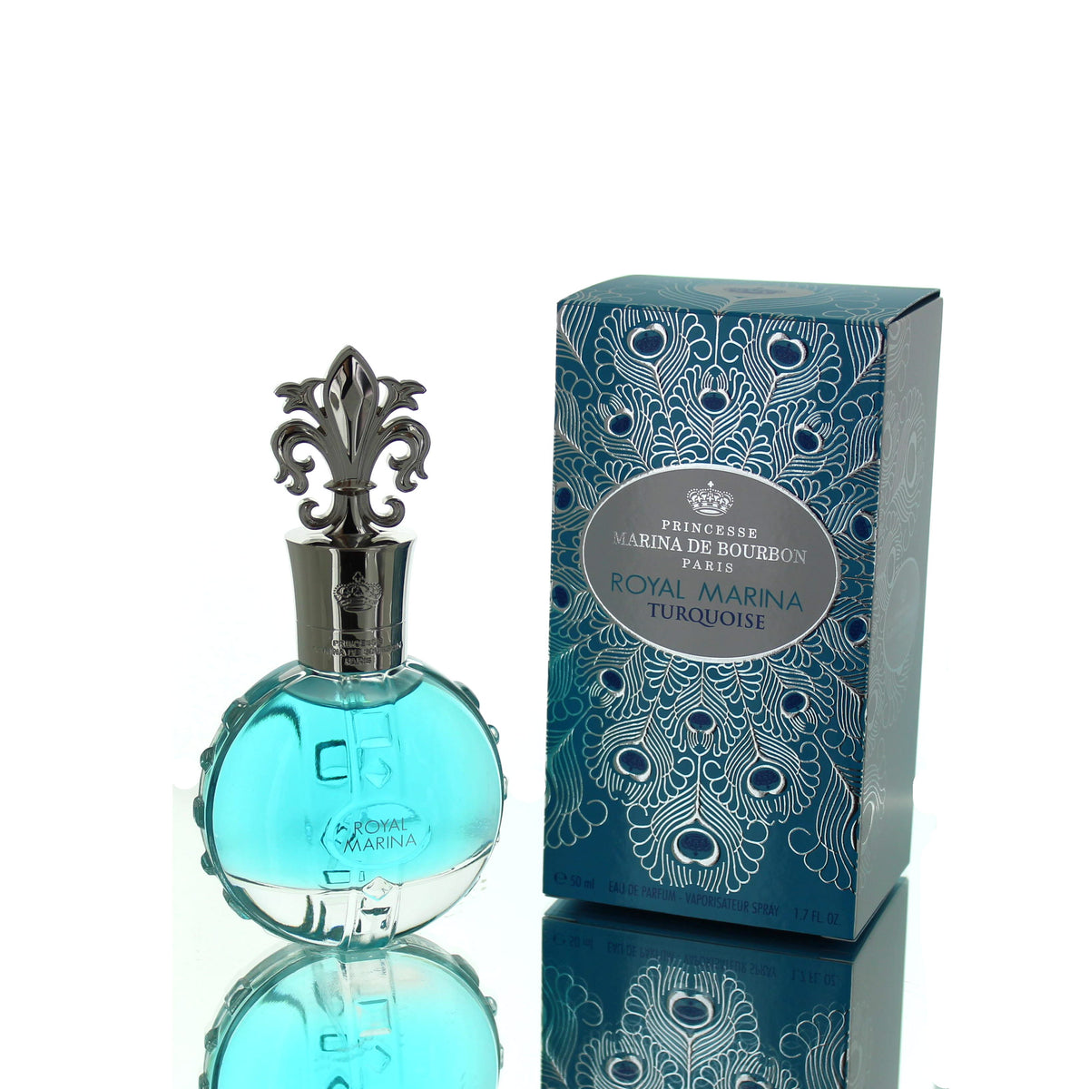 Marina De Bourbon Royal Marina Turquoise For Woman Eau De Parfum Perfume Boxed