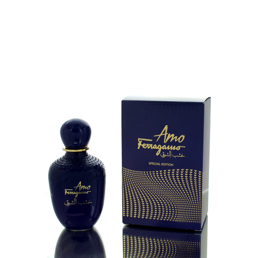 Salvatore Ferragamo Amo Ferragamo Oriental Wood Salvatore For Woman Eau De Parfum Perfume Boxed