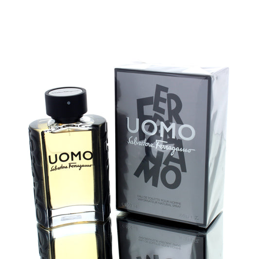 Uomo by Salvatore Ferragamo For Man Eau De Toilette Perfume Boxed