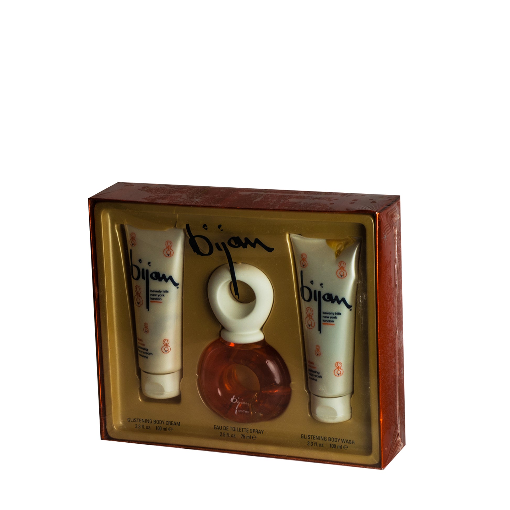 Bijan Orange For Woman Eau De Toilette Perfume Gift Set