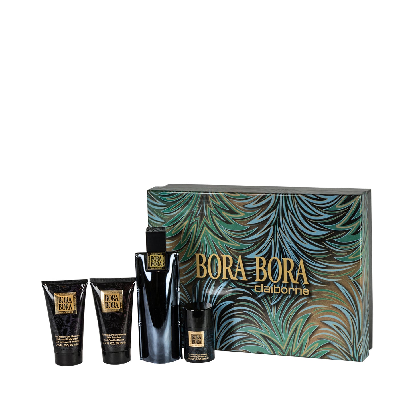 Claiborne Bora Bora For Man Eau De Cologne Perfume Gift Set
