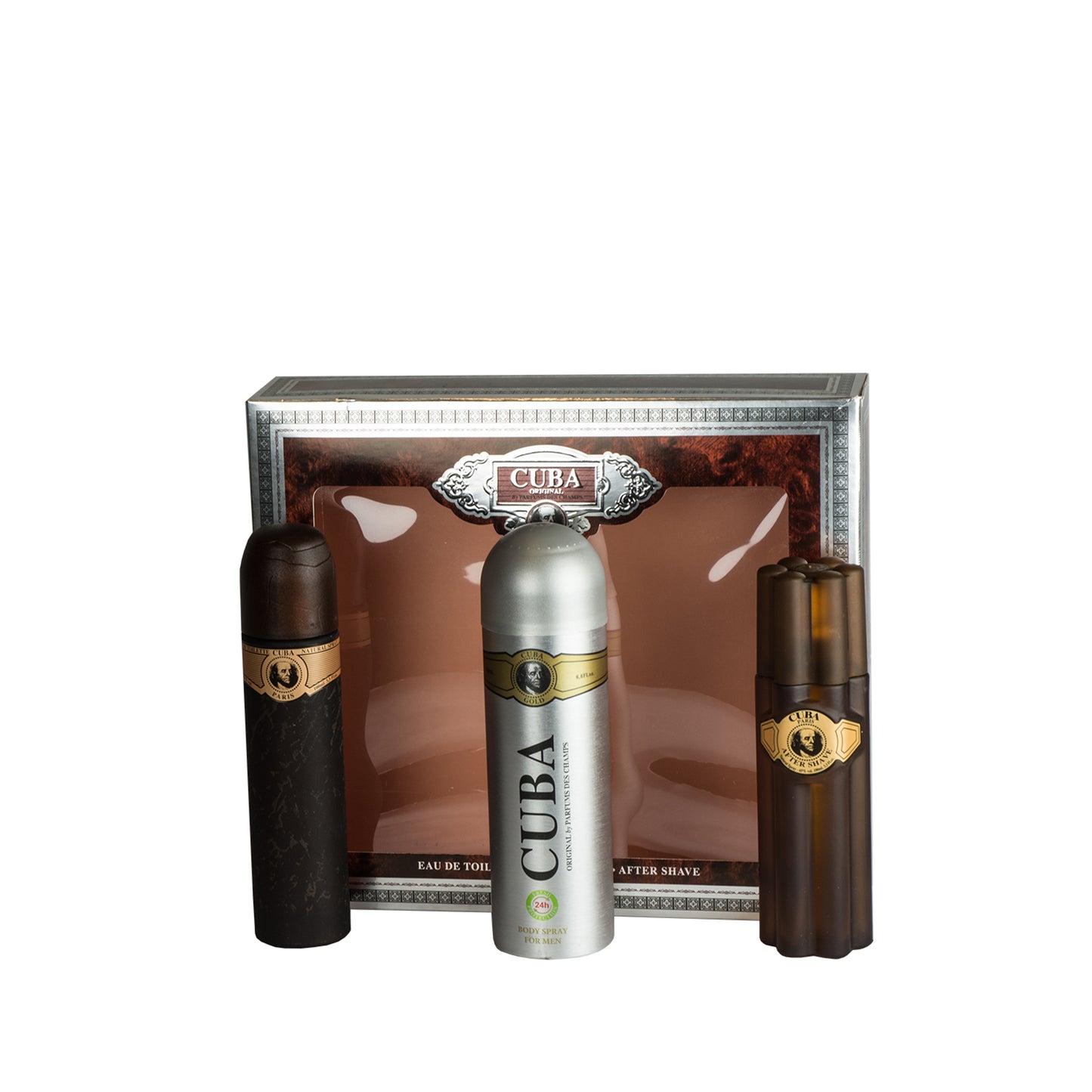 Cuba Gold For Man Eau De Toilette Perfume Gift Set