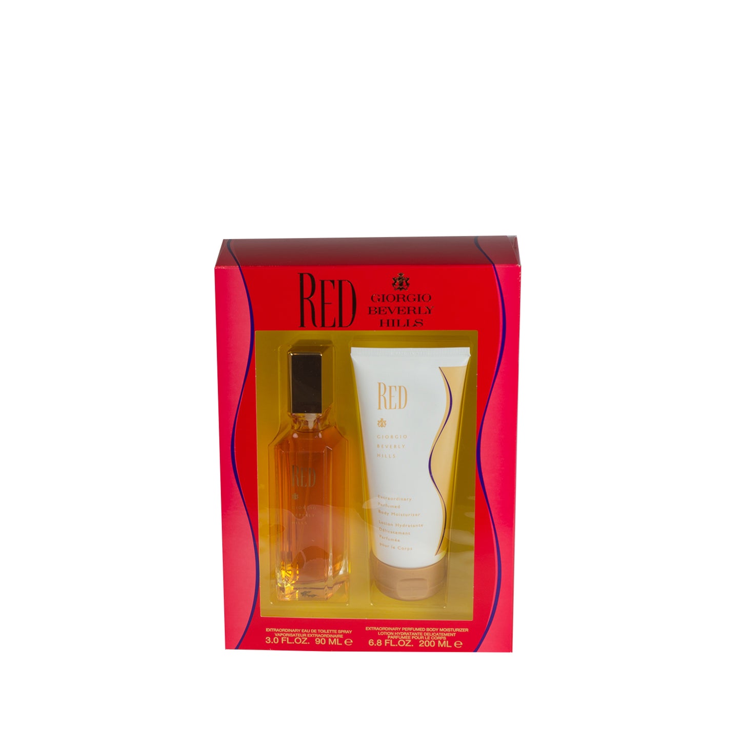 Giorgio Beverly Hills 'Red' For Woman Eau De Toilette Perfume Gift Set