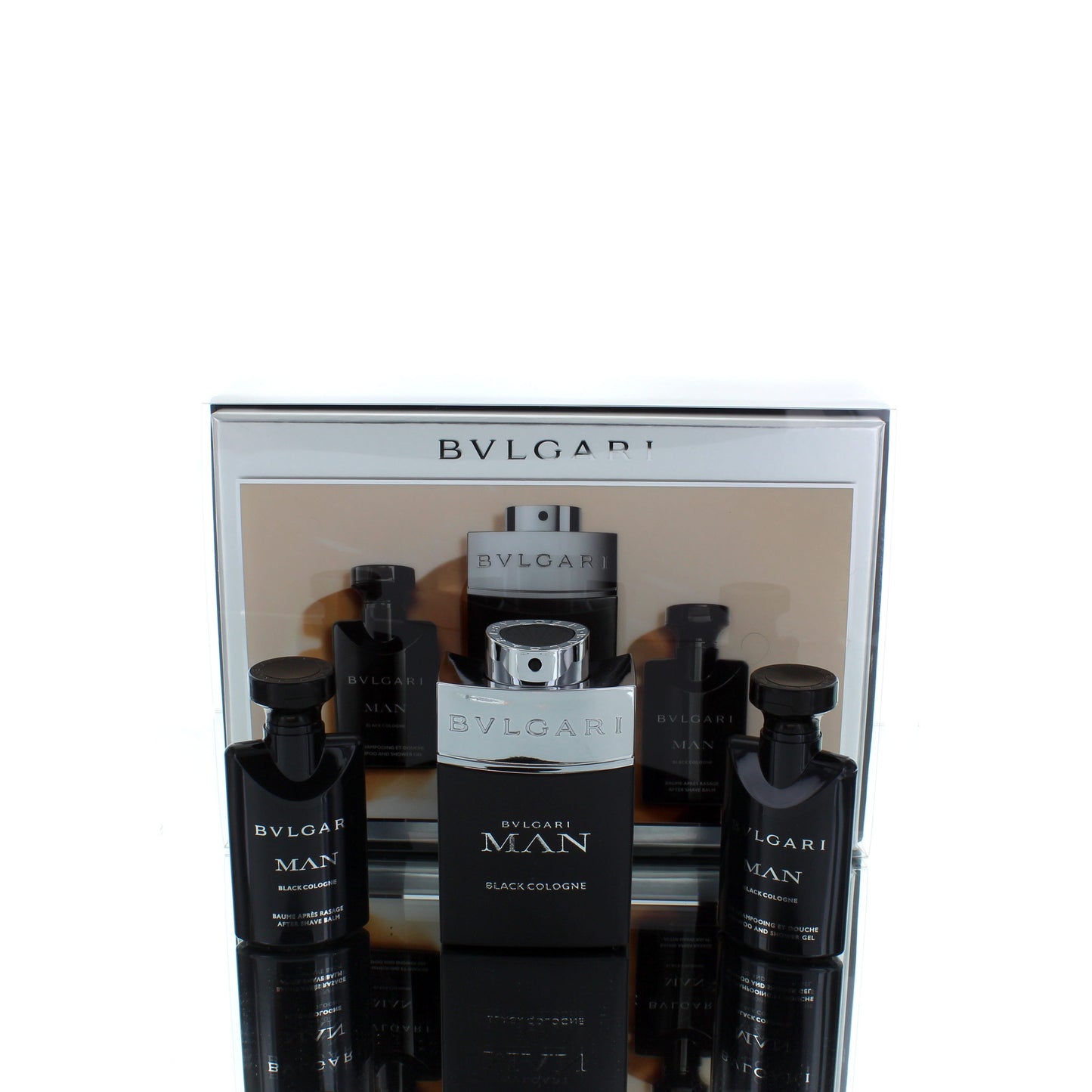 Bvlgari Man Black Cologne Edition For Man Eau De Toilette Perfume Gift Set