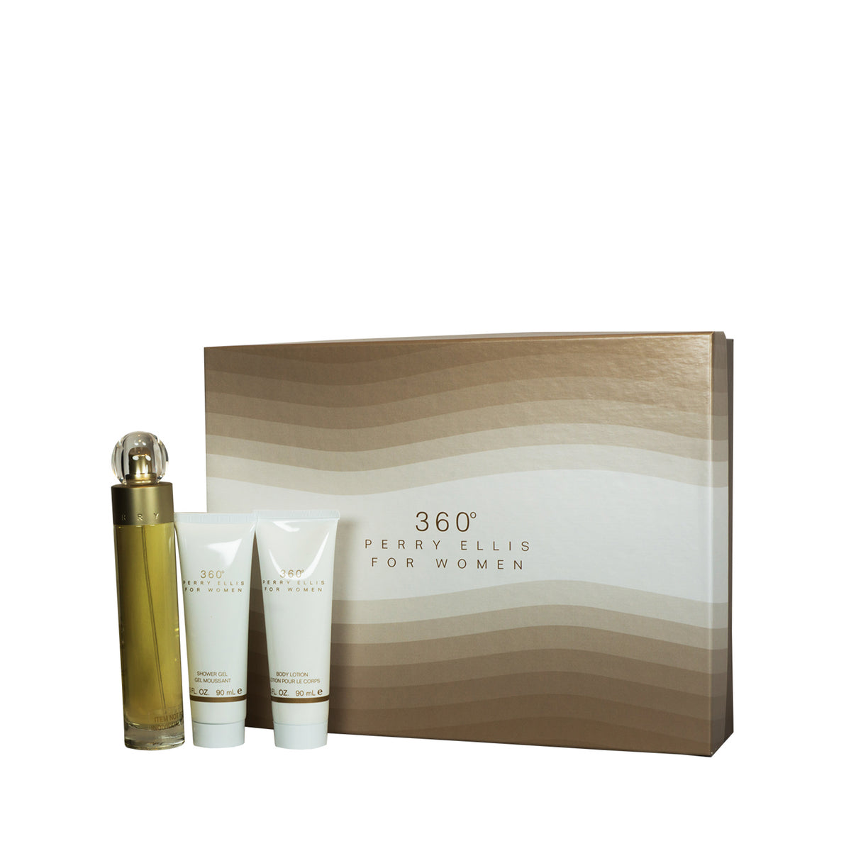 Perry Ellis 360 Classic For Woman Eau de Toilette Perfume Gift Set