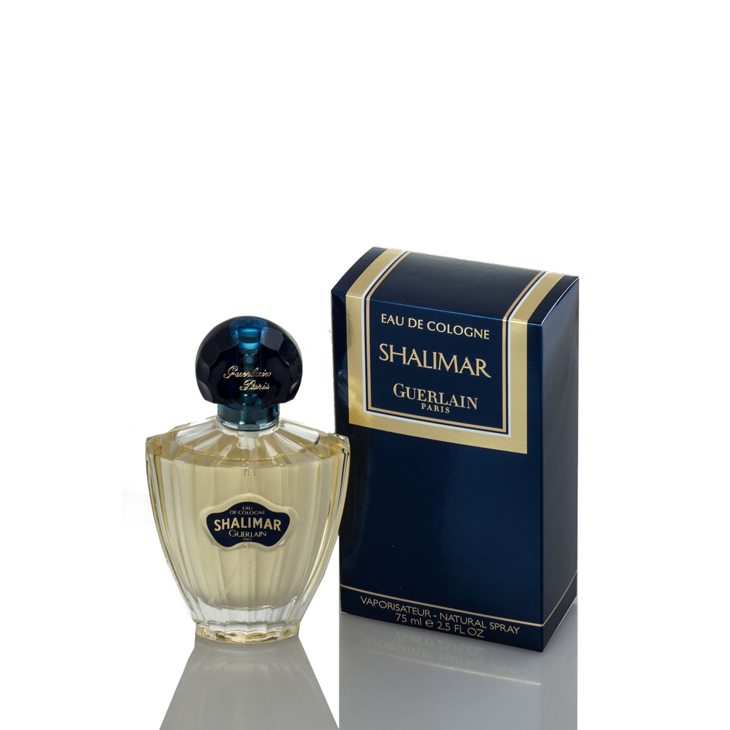Guerlain Shalimar For Woman Eau De Cologne Perfume Boxed
