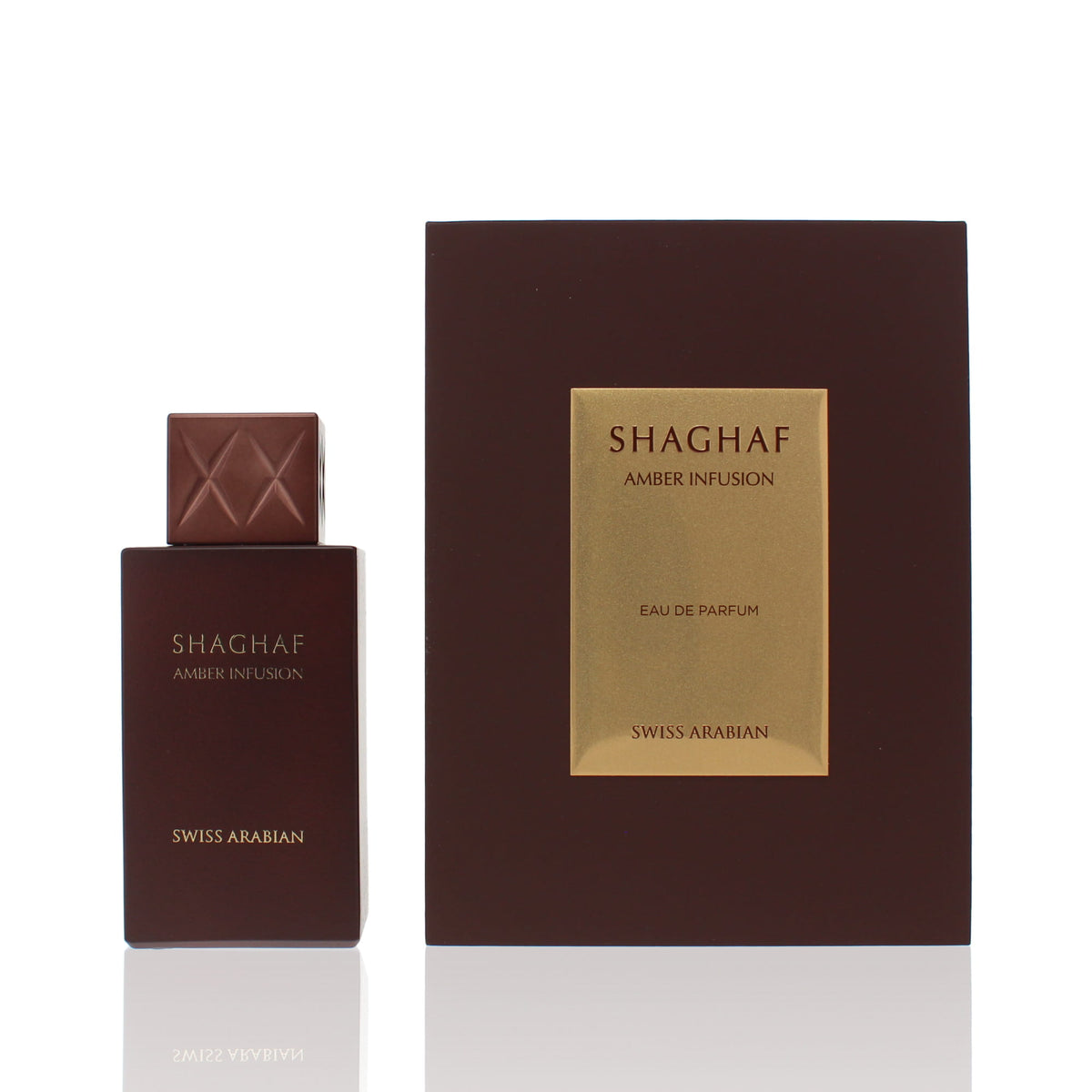 Swiss Arabian Shaghaf Amber Infusion Eau De Parfum Fragrance Boxed