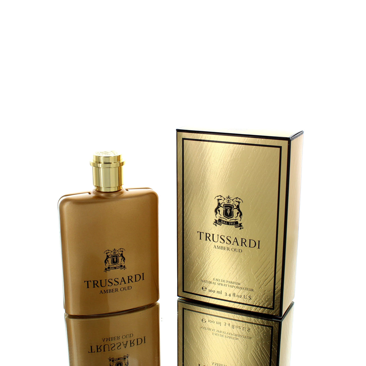 Trussardi Amber Oud For Man Eau De Parfum Perfume Boxed