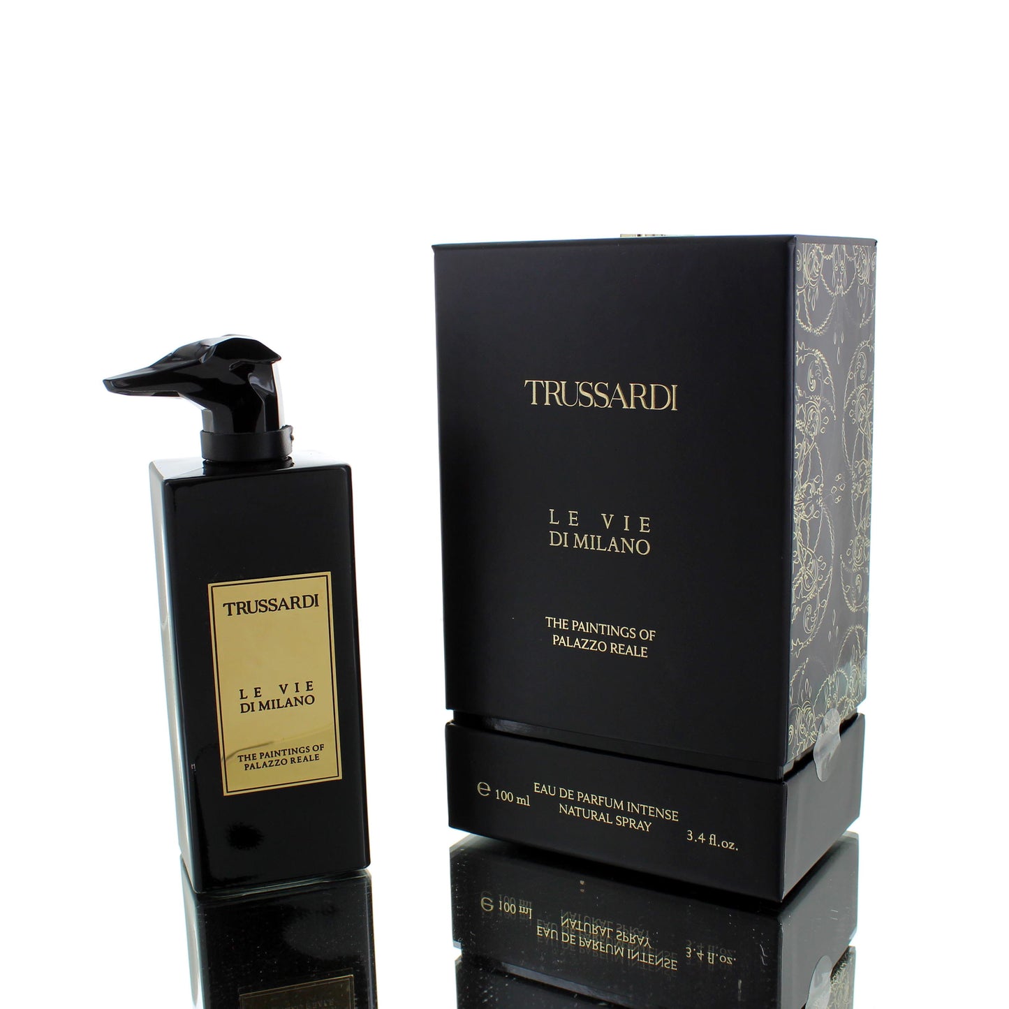 Trussardi Le Vie Di Milano The Paintings Of Palazzo Reale Intense For Man/Woman Eau De Parfum Perfume Boxed