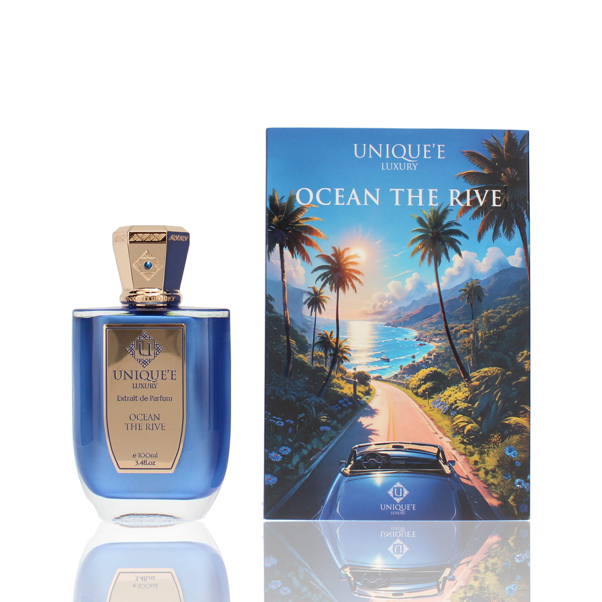 Unique'e Luxury Ocean The Rive Extrait De Parfum Fragrance Boxed