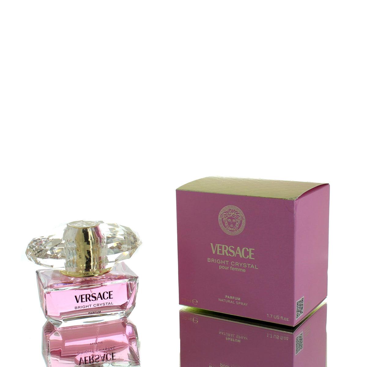 Versace Bright Crystal Parfum Edition For Woman Parfum Perfume Boxed