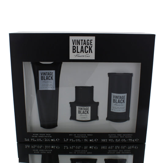 Kenneth Cole Vintage Black Edition Eau De Toilette Fragrance Gift Set