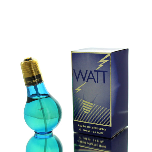 Watt Blue (Light Bulb) For Man Eau De Toilette Perfume Boxed