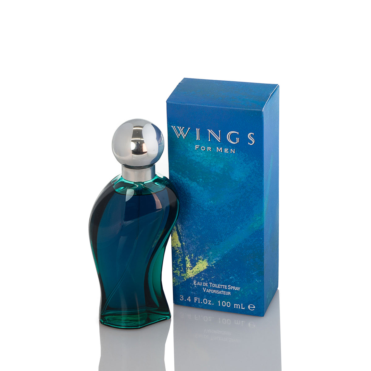 Giorgio Beverly Hills \"Wings\" For Man Eau De Toilette Perfume Boxed