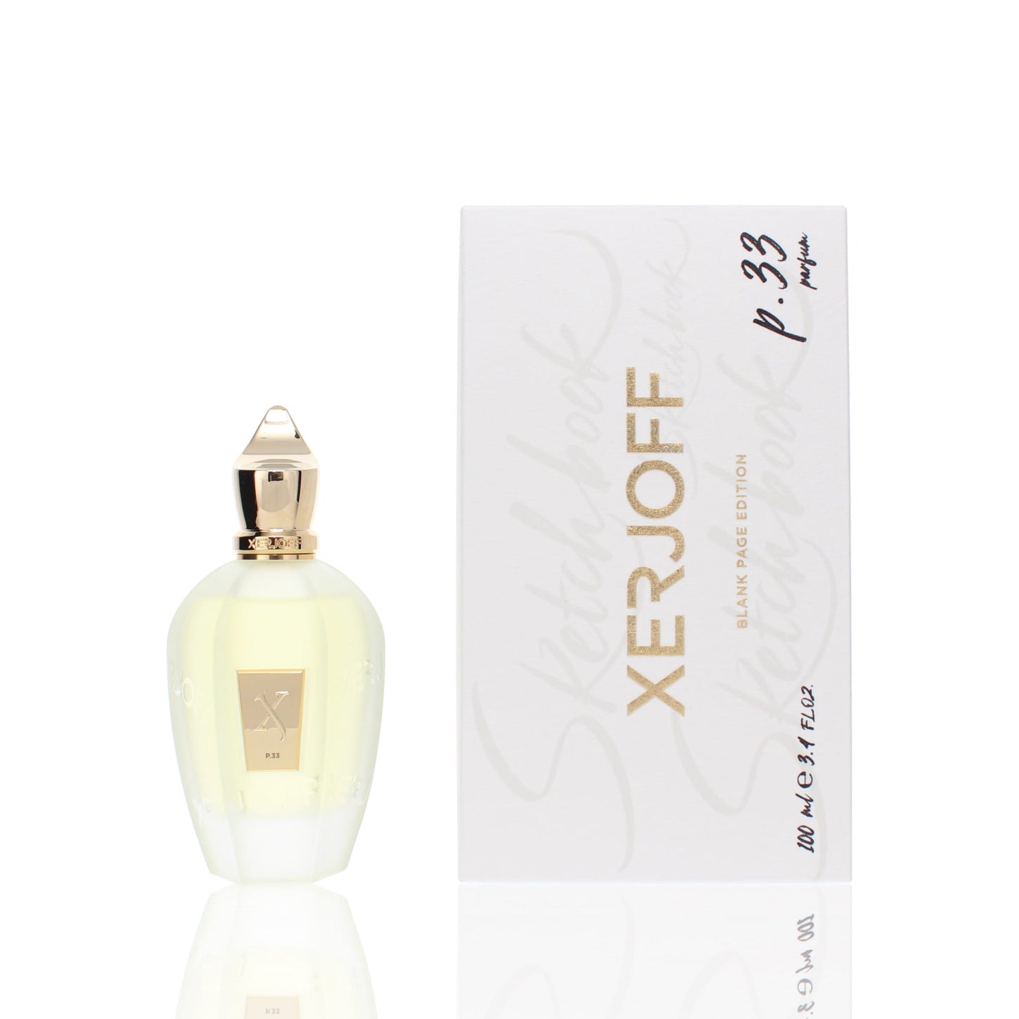Xerjoff Sketchbook P.33 Blank Page Parfum Parfum Fragrance Boxed