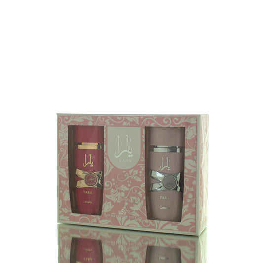 Lattafa Yara 5 Year of Celebration Duo Gift Set For Woman Eau De Parfum Perfume Gift Set