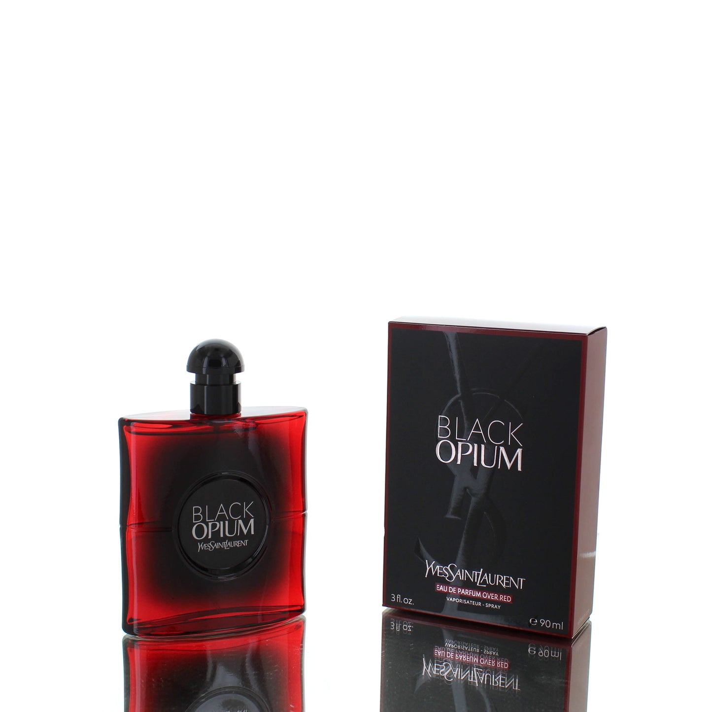 Yvessaintlaurent Black Opium Over Red For Woman Eau De Parfum Perfume Boxed