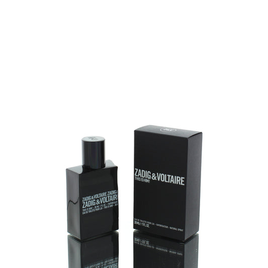 Zadig and Voltaire This Is Him For Man Eau De Toilette Perfume Boxed
