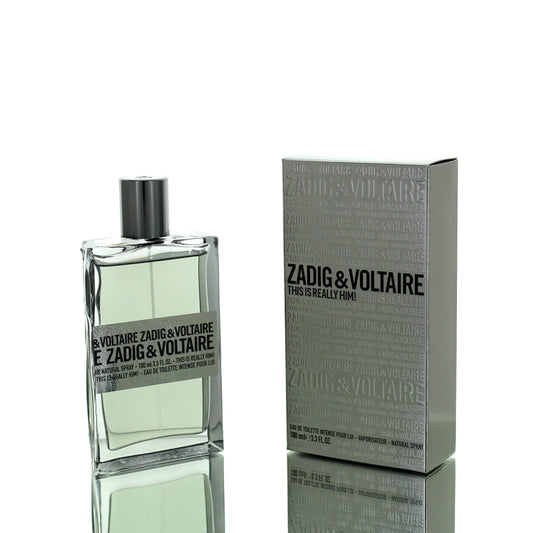 Zadig & Voltaire This Is Really Him For Man Eau De Toilette Perfume Boxed