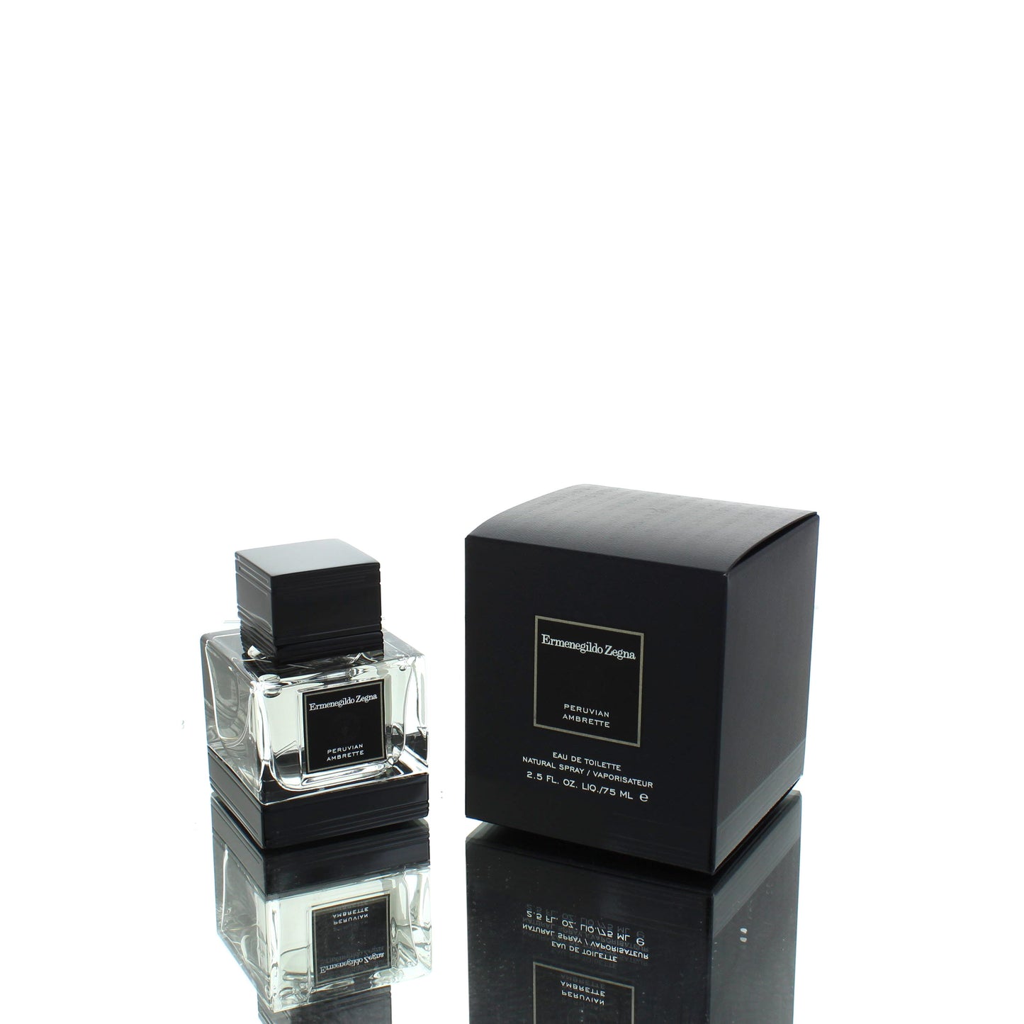 Peruvian Ambrette Ermenegildo Zegna For Man Eau De Toilette Perfume Boxed