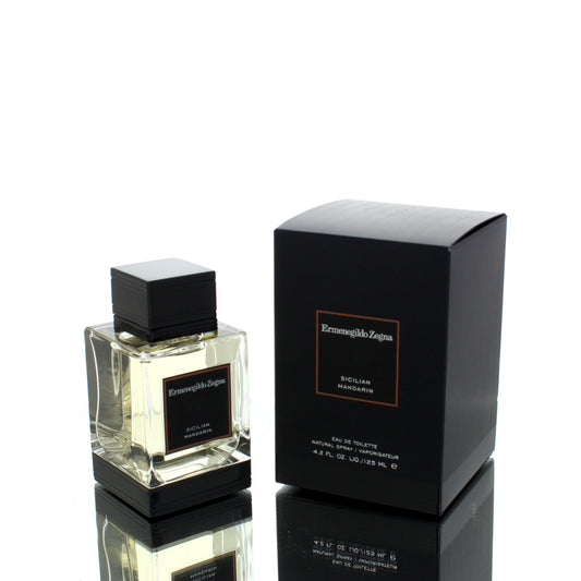Zegna Sicilian Mandarin For Man Eau De Toilette Perfume Boxed